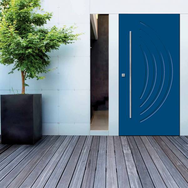 Porta blindata Sleek con rivestimento Precox